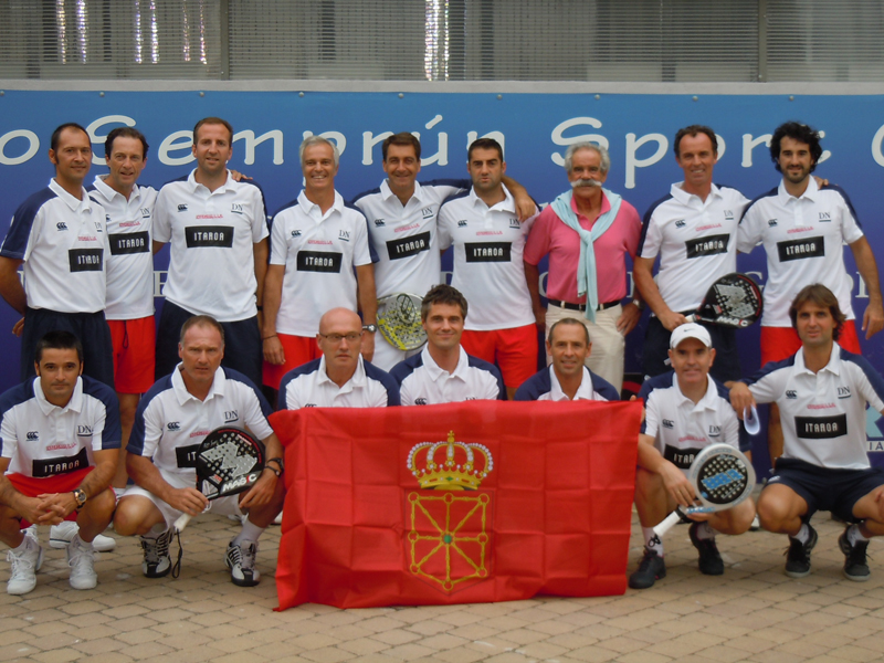 Victoria de los Veteranos del Itaroa  Pablo Semprun Sport Center en el Campeonato de Espa&ntilde;a de Clubes